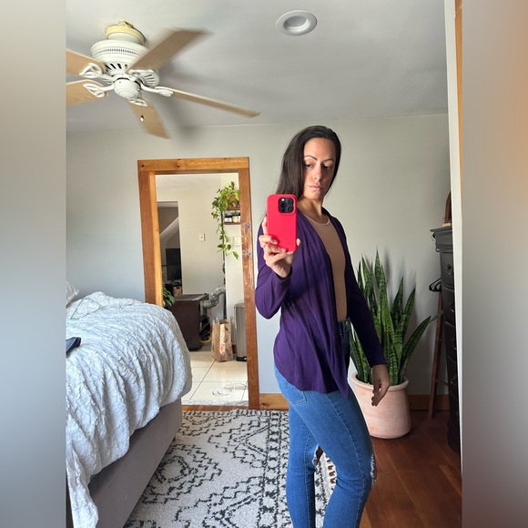 J crew Purple top - Picture 5 of 5